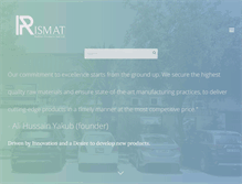 Tablet Screenshot of ismatrubber.co